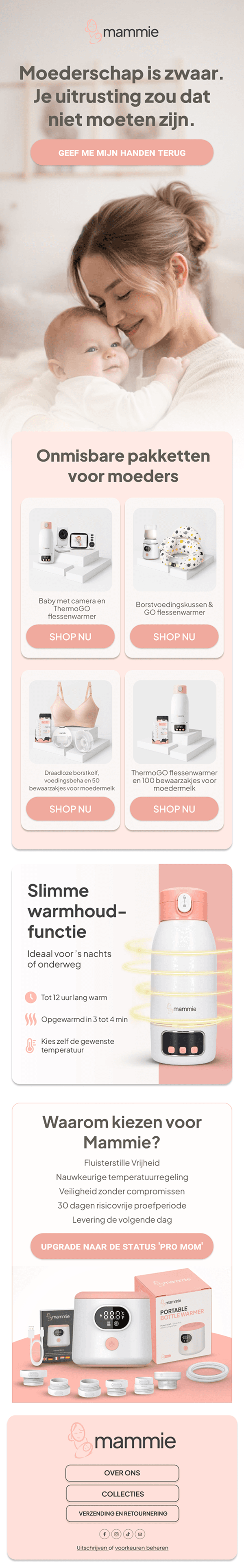 Mammie Motherhood Email preview