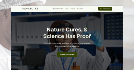 Panaceutics screenshot